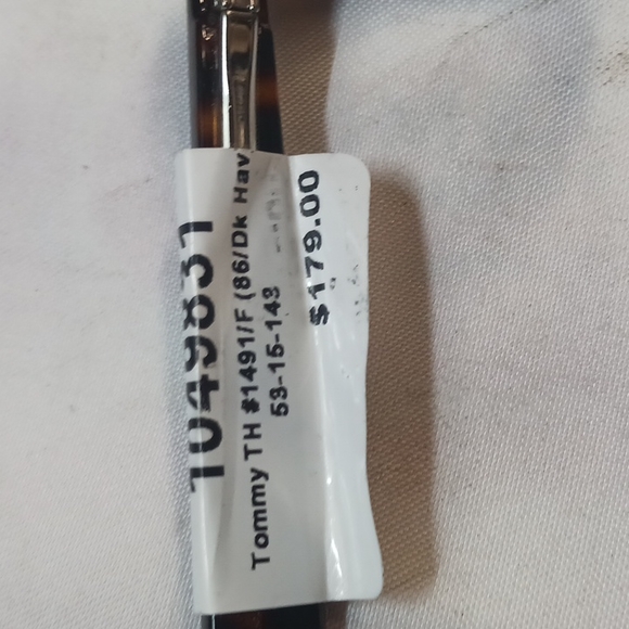 NWT RX-ABLE TOMMY HILFIGER EYEGLASS FRAMES TH1491/F DARK HAVANA TORTOISE - Picture 8 of 8